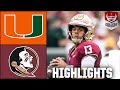 Miami Hurricanes vs. Florida State Seminoles | Full Game Highlights