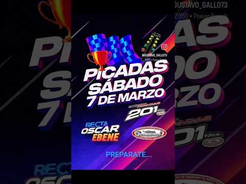 Sabado 7 de Marzo"Picadas Recta Ebene"Puerto Madryn - ChubutOrganiza: AutoMoto Club Puerto Madryn