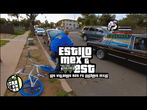 Los Villanos 925 ft.Lil Chris ​@madexlacalle2092  - EstiloMex&West (Video Oficial) #rap #gta  #fyp