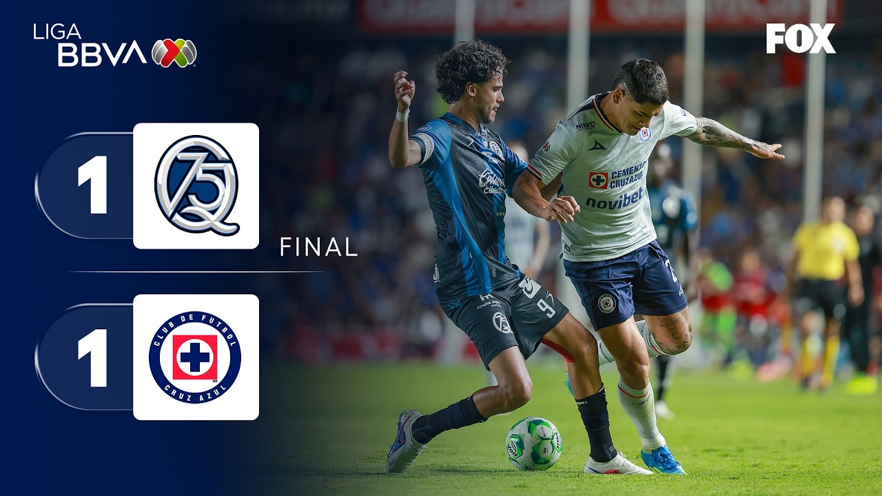Querétaro vs Cruz Azul Highlights