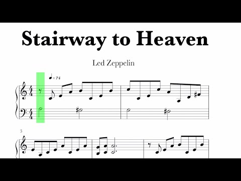 Led Zeppelin - Stairway to Heaven Sheet Music