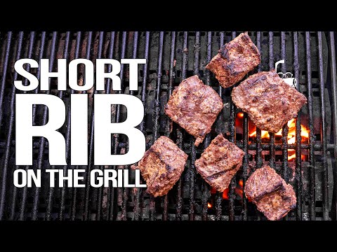 PERFECT FOR FALL GRILLING! SHORT RIB ON THE GRILL 🔥 | SAM THE COOKING GUY