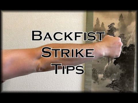 Vlog - Uraken-Uchi (Backfist Strike)