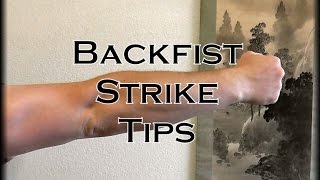 Vlog - Uraken-Uchi (Backfist Strike)