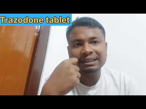 অনিদ্রা,চিন্তা বা ডিপ্রেশনের সমস্যা থেকে আরাম|Trazodone hydrochloride tablet use dose side effects