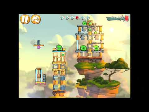 Angry Birds 2 - Level 332 - Hard Level (with free bird/mit Gratisvogel)