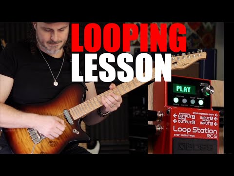 Looping lesson Boss RC-5 with Alex Hutchings
