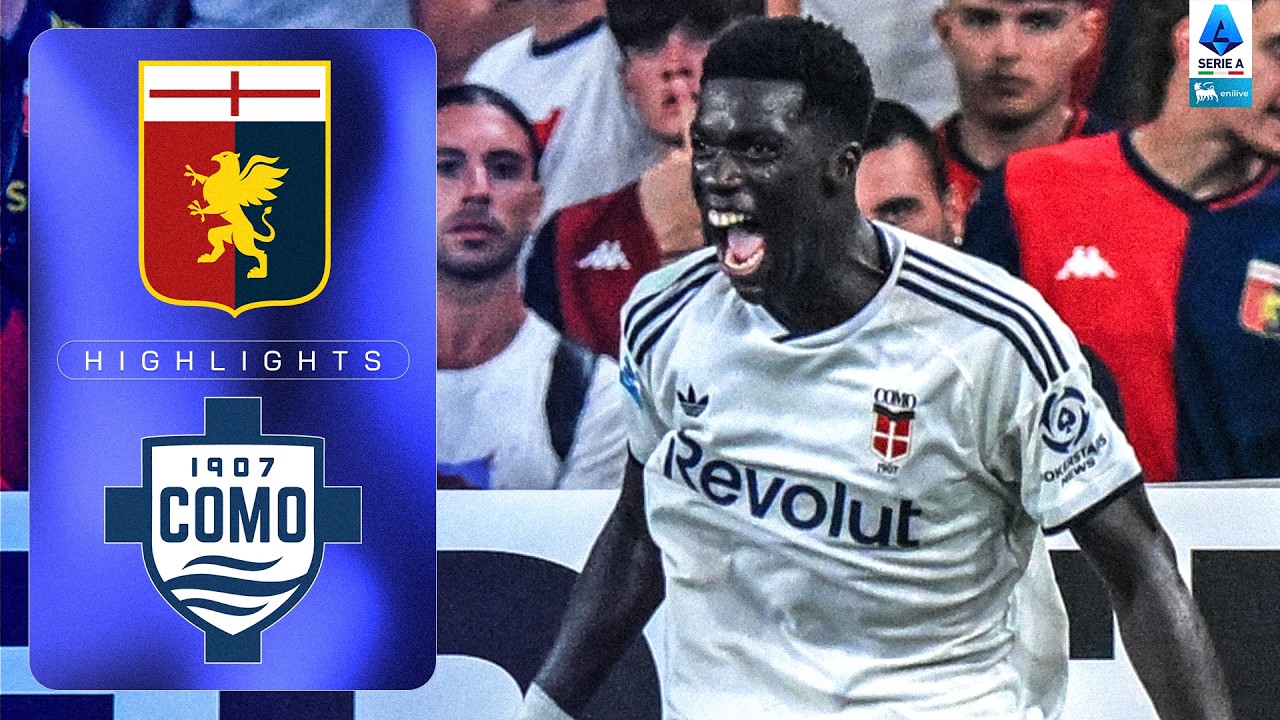 Il Lariani Calano Il Poker | GENOA-COMO | HIGHLIGHTS | SERIE A ENILIVE 2026/27