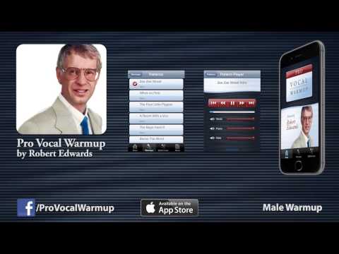 Robert Edwards - Professional Vocal Warmup: Complete (M)