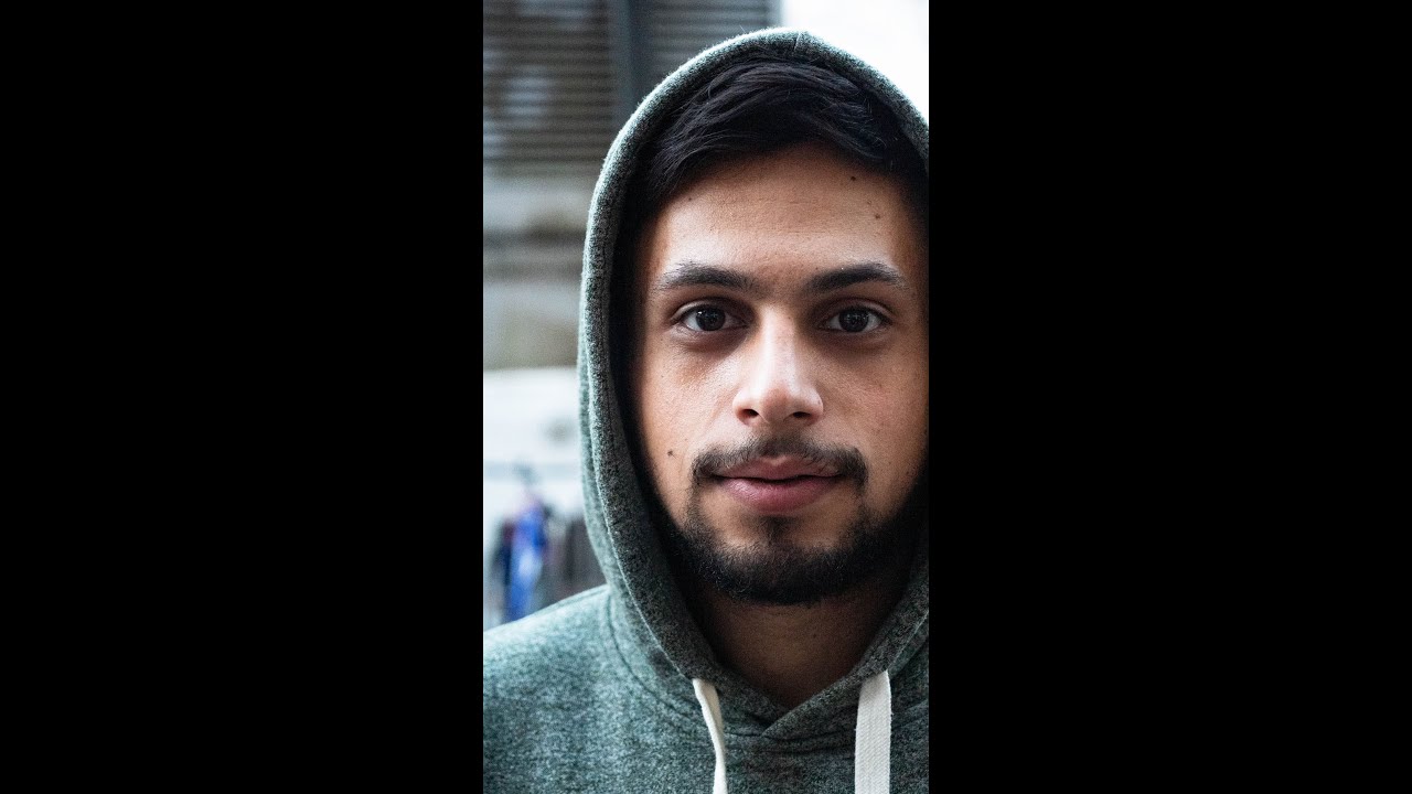 Wissam - Model portfolio video shoot #shorts