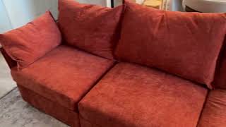 ABCASA 102 6 Modular Sectional Sofa, L Shaped Couch Set Review, quality, firm but very comfortable