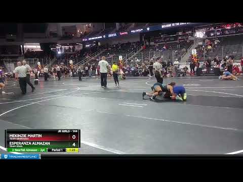 144 Lbs Champ. Round 1 - Mekinzie Martin, Team Nebraska Vs Esperanza Almazan, Team Iowa 054b