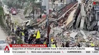 Thousands of displaced Lebanese return south as 60-day ceasefire begins