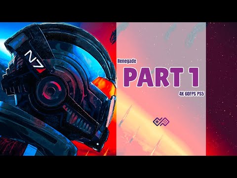 MASS EFFECT: LEGENDARY EDITION - Walkthrough No Commentary - PART 1 4K 60FPS PS5 (ME1)