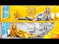 Gold Girl vs Silver Girl | Rich vs Poor Ideas for Expensive vs Cheap Secret Room by RATATA