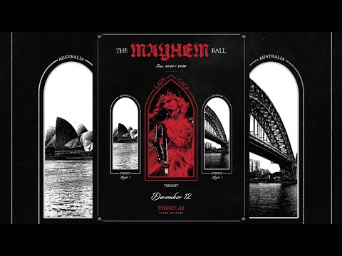 Mayhem Ball Tour live from Sydney, Australia - Night 1