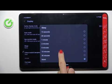 How To Change Screen Timeout On TCL Tab 10L Gen 2