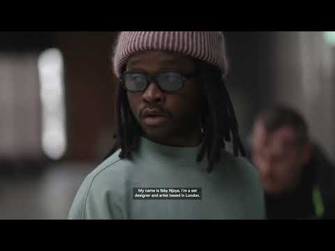 Holzweiler AW23 'Deep Sea' featuring Ibby Njoya