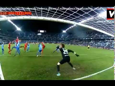 gol Elgezabal ! Malaga vs Numancia [1 1]‬ [28 -11- 2017]‬