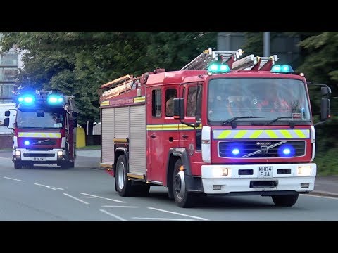 Manchester Central Double Turnout With Reserve Pump - Greater Manchester Fire And Rescue Service