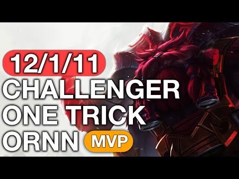 How a CHALLENGER ORNN One Trick CARRIES vs. RIVEN!