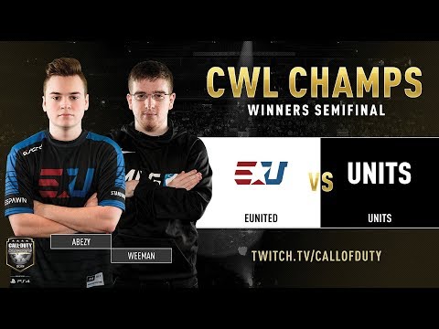 eUnited vs UNITS | CWL Champs 2019 | Day 4