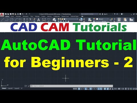 AutoCAD Tutorial for Beginners 2