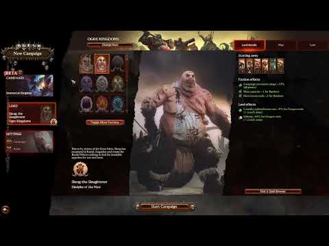 SKRAG THE SLAUGHTERER Selection Video | Total War Warhammer 3