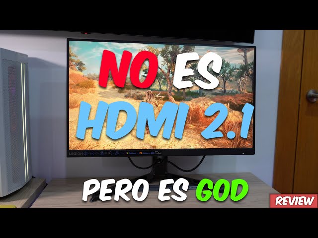 Vídeo relacionado con Lenovo Legion 24-10- Monitor Gaming FHD 23.8" (IPS, 240 Hz, 0.5 ms, 16:9, HDMI 2.1 - DP 1.4, AMD FreeSync Premium, VESA Adaptive Sync, Montaje VESA 100 mm, Ajuste Inclinación/Altura/Pivote/Giro) Negro