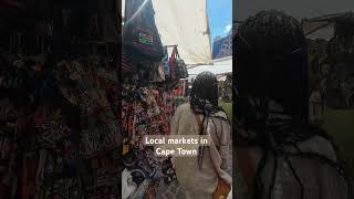 What a local market is like in Cape Town
