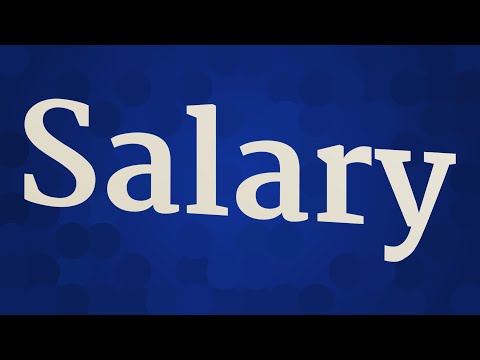 SALARY pronunciation • How to pronounce SALARY