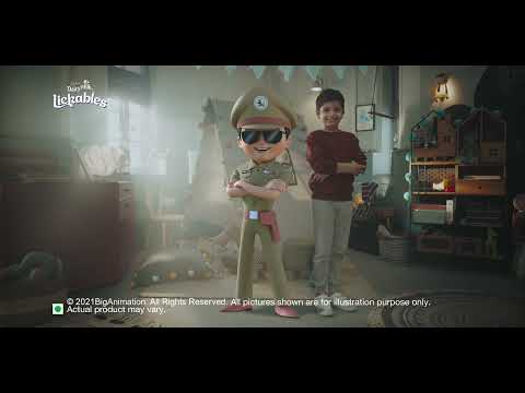 Cadbury Dairy Milk in Lickables | Little Singham toy range - 6sec Hindi