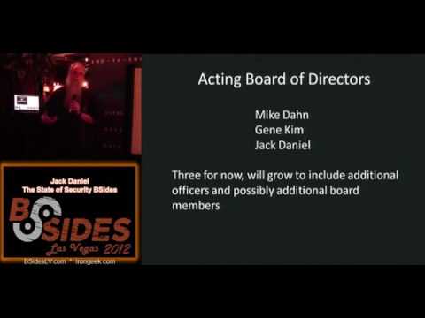 KEYNOTE - The State of Security BSides - Jack Daniel
