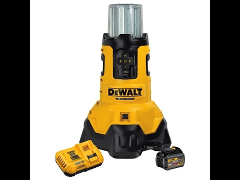 DEWALT 20V LED Bluetooth Large Area AC/ DC Worklight DCL070