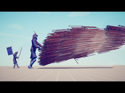 SAMURAI GIANT & SHOGUN vs EVERY GOD - Totally Accurate Battle Simulator