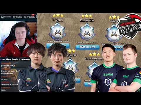 CWL Grand Finals Match 1! ATN vs Queen Walkers! Winner Gets $1500 | #clashofclans