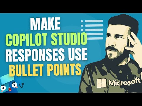 Optimize Copilot Studio Answers: Use Bullet Points Now