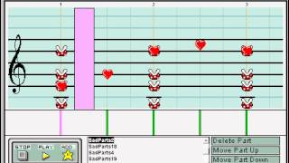 Mario Paint Composer - Edit the Sad Parts - Modest Mouse