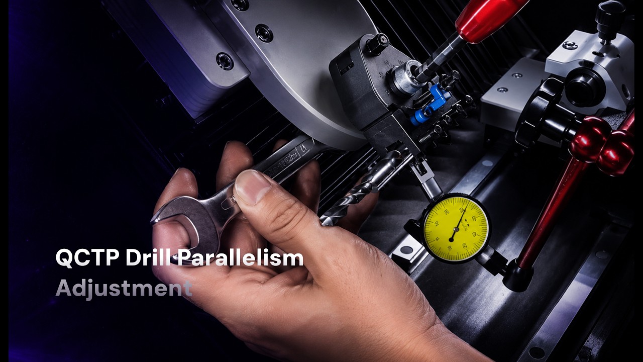 QCTP Matkap Paralellik Ayarlaması