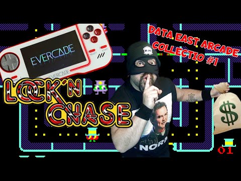 Let's Play some LOCK N CHASE on EVERCADE DATA EAST ARCADE #1