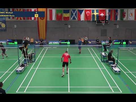 BWF Bonn International 2023 MS Kevin Barkman (CAN) Vs Michael Tomic (AUS)