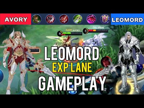🐎 Leomord EXP Lane Gameplay [Top Global Leomord] Avory - Mobile Legends (Classic)