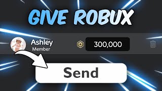 How to Give ROBUX to Friends (With & Without a Group, WORKING, 2024)