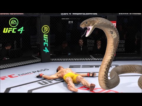 Bruce Lee vs. Cobra - EA Sports UFC 4 - Epic Fight 🔥🐲