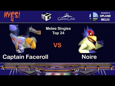 HYES! 4 - Melee Singles Top 24 - Captain Faceroll (Sheik) vs Noire (Falco)