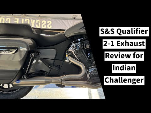 S&S Qualifier 2-1 Exhaust Review for Indian Challenger v Lloydz X Sawicki