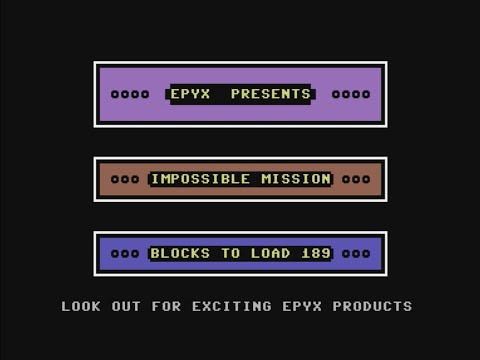 Impossible Mission (C64 Loading Screen)