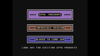 Impossible Mission (C64 Loading Screen)