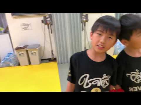 2021.6.2  今日も元気なジュニア小学生クラス　シュウト、ヒロト、オウスケ笑えます