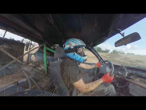 Wrak Race SEF-TEAM widok z kabiny